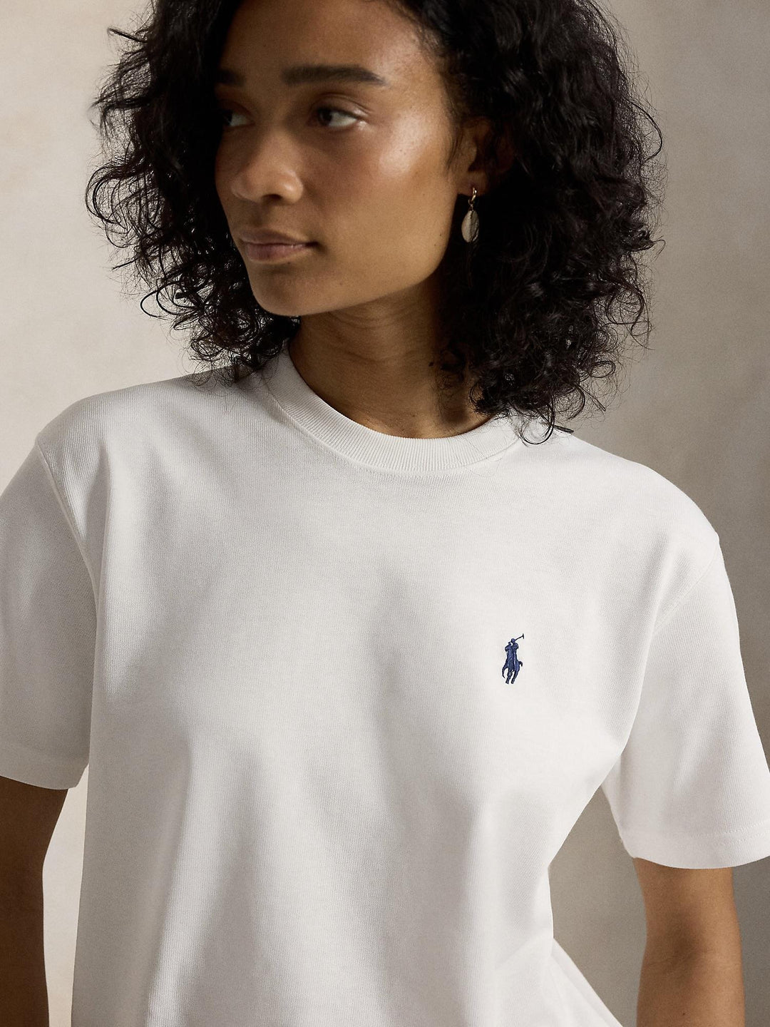 Relaxed Fit Cotton Jersey Tee