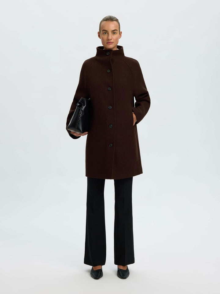 Slwzia-Vinni Wool Blend Coat