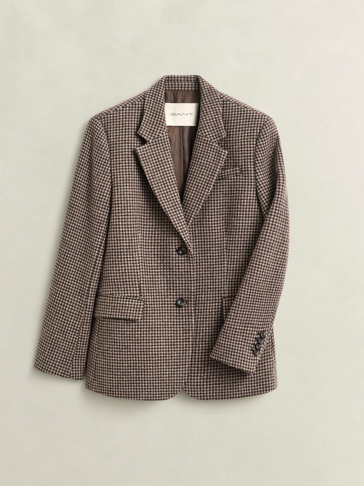 Reg Houndstooth Blazer