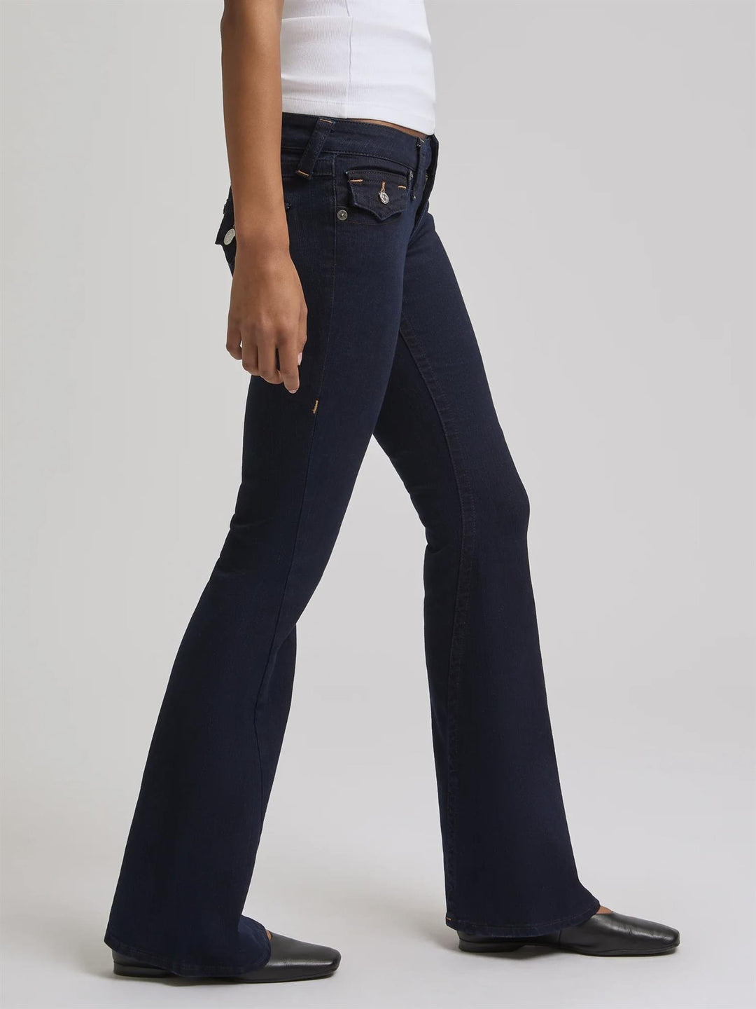 TRUE RELIGION JOEY LOW RISE FLARE