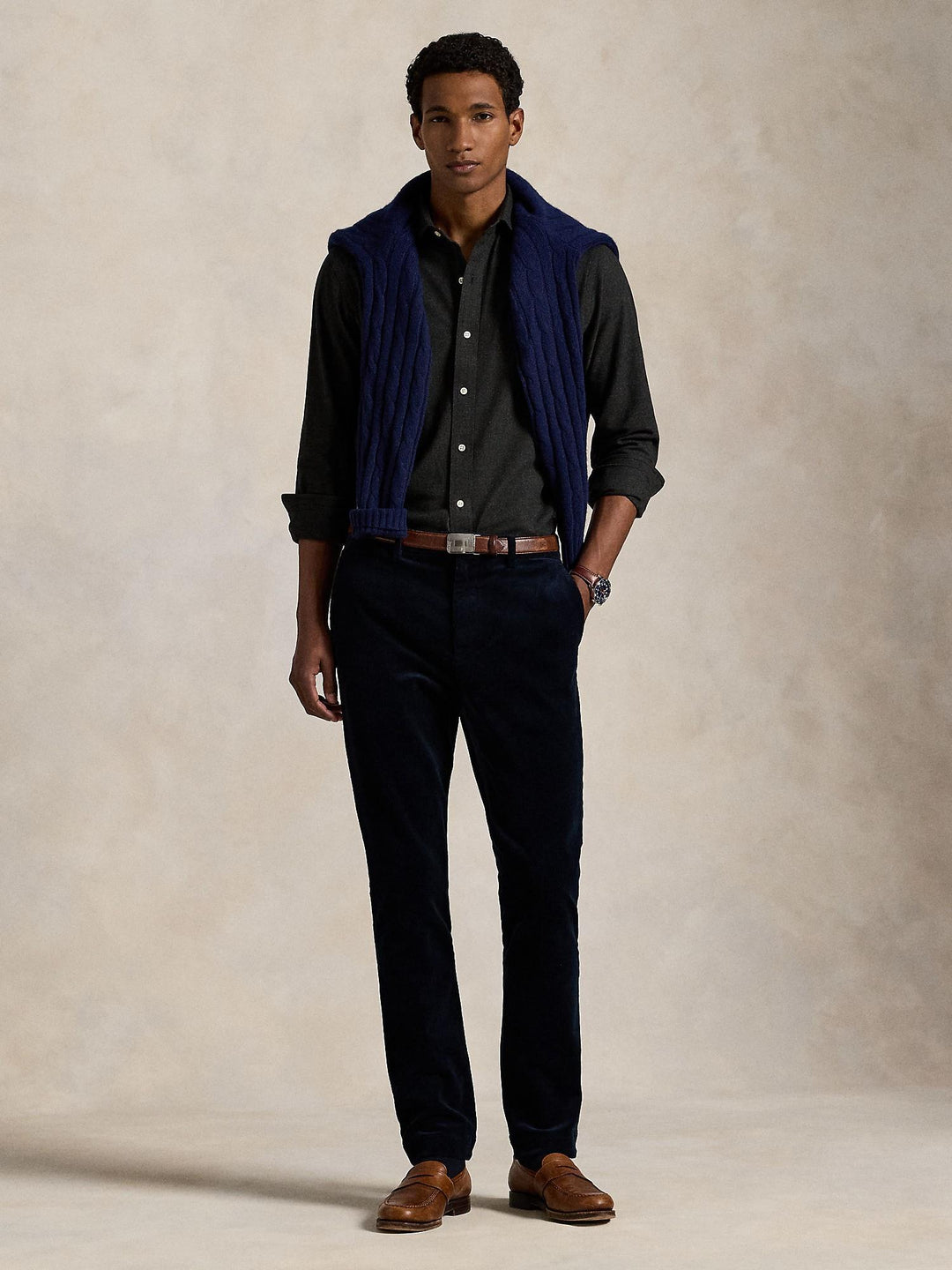 Custom fit performance twill