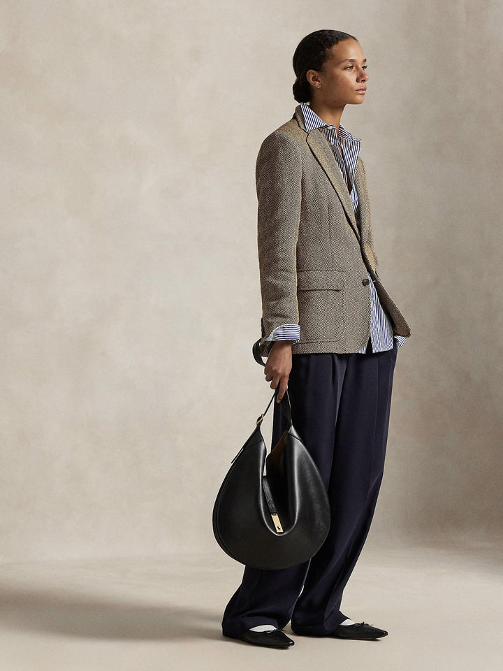 Polo ID Calskin Large Shoulder Bag