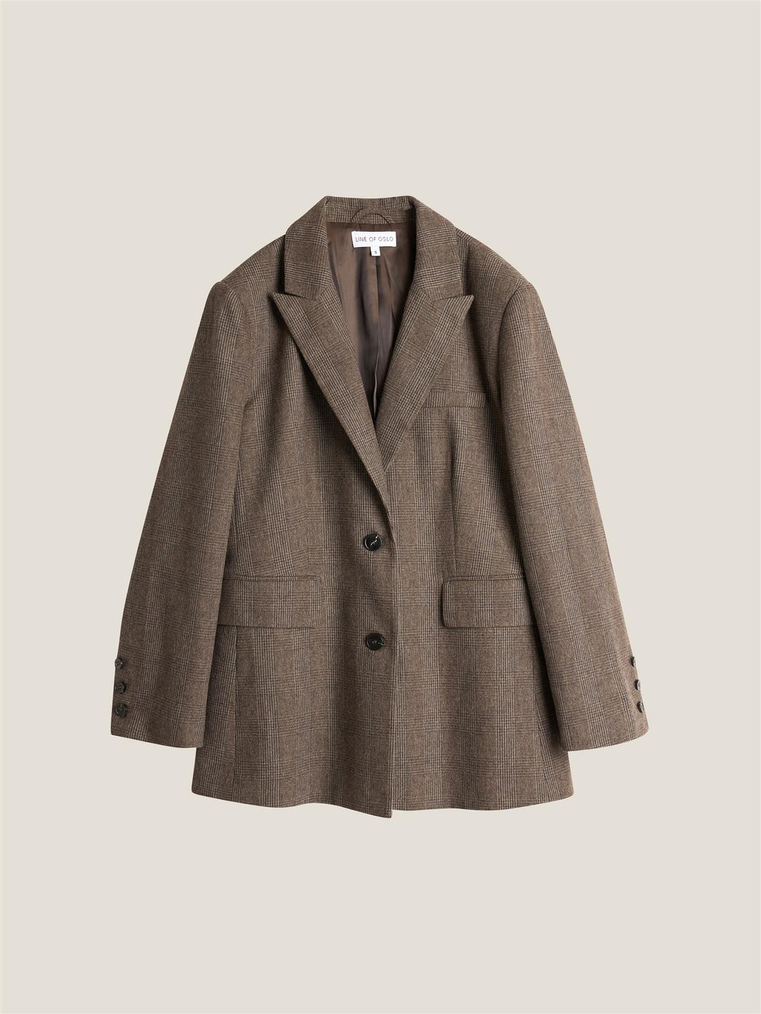 The kid wool check blazer