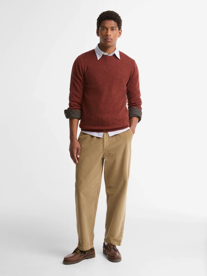 Essential Patch Crew Neck Sweater
