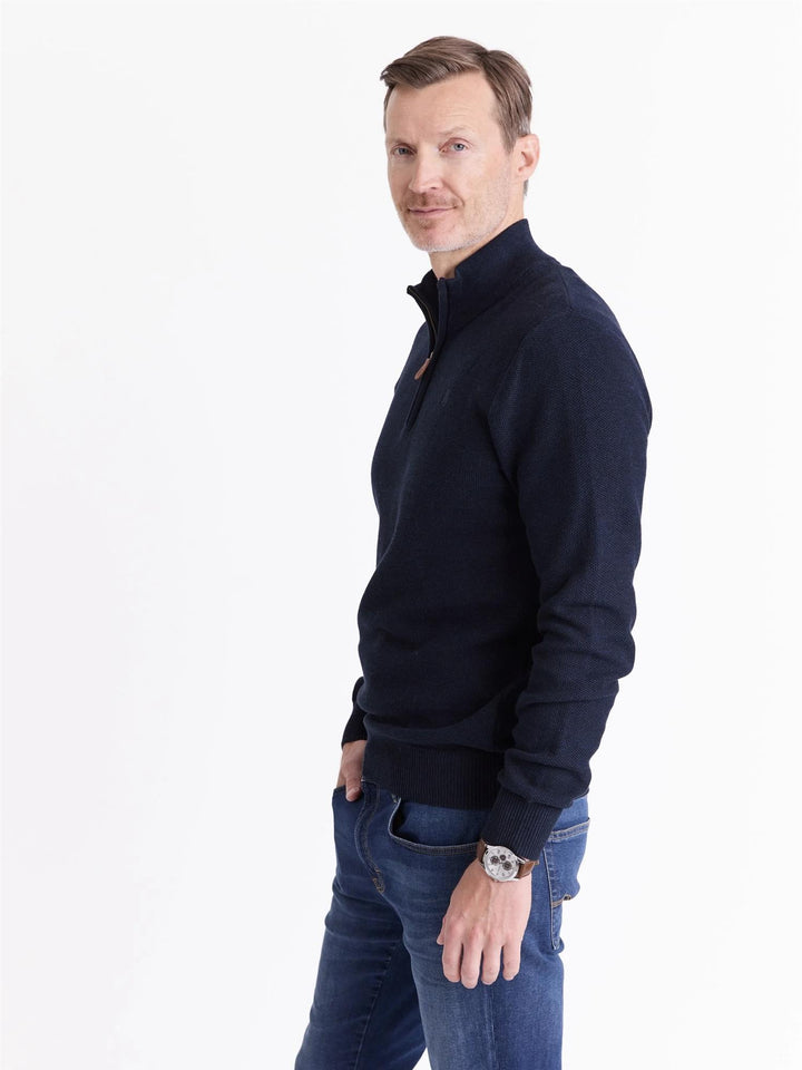 Maddison zip genser