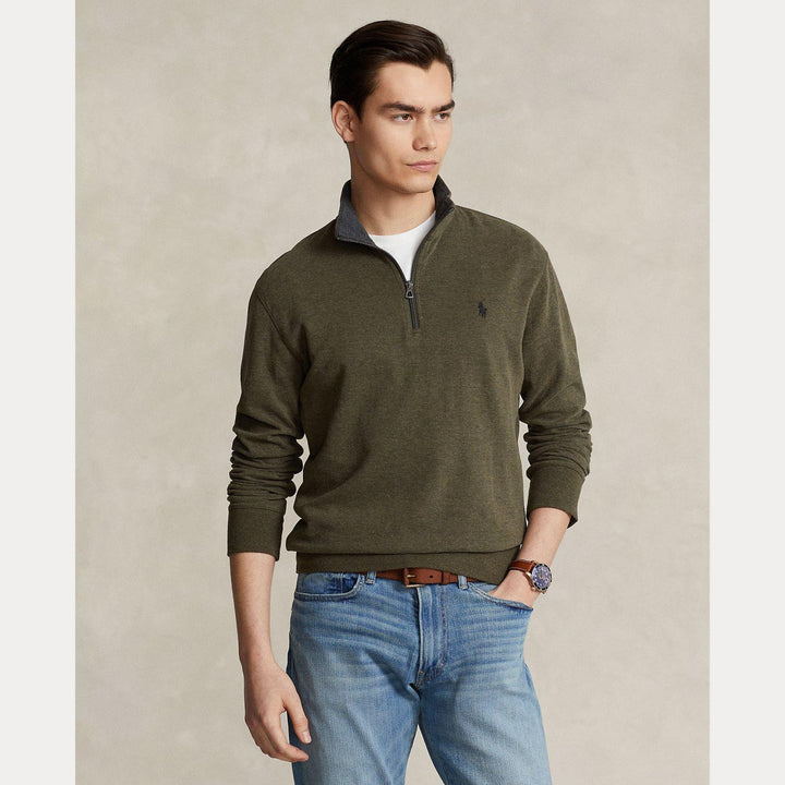 Jersey Quarter-Zip Pullover