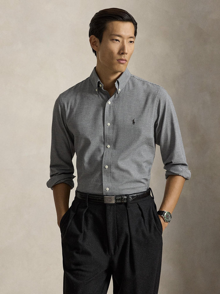 Custom fit performance twill shirt