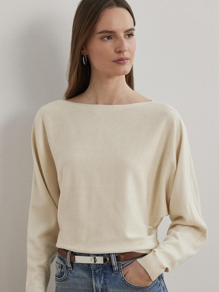 Cotton blend sweater