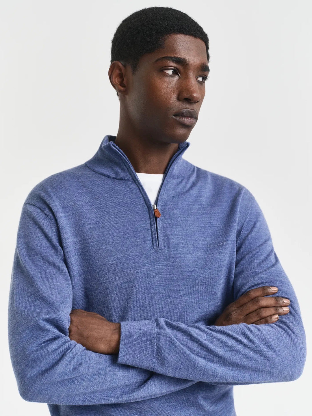 Extrafine Merino Wool Half Zip