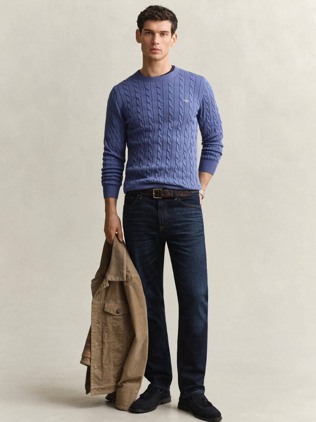 Classic Cable Knit Sweater