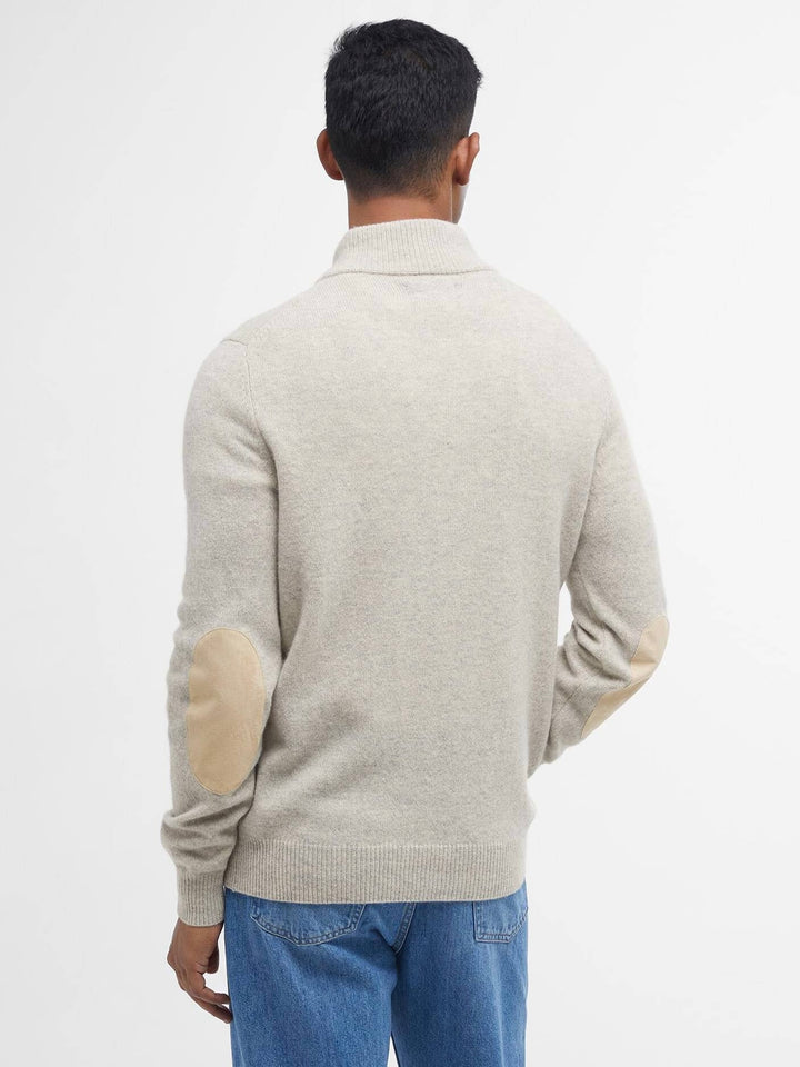 Barbour Essent Patch Half Zip Knitted Jumper