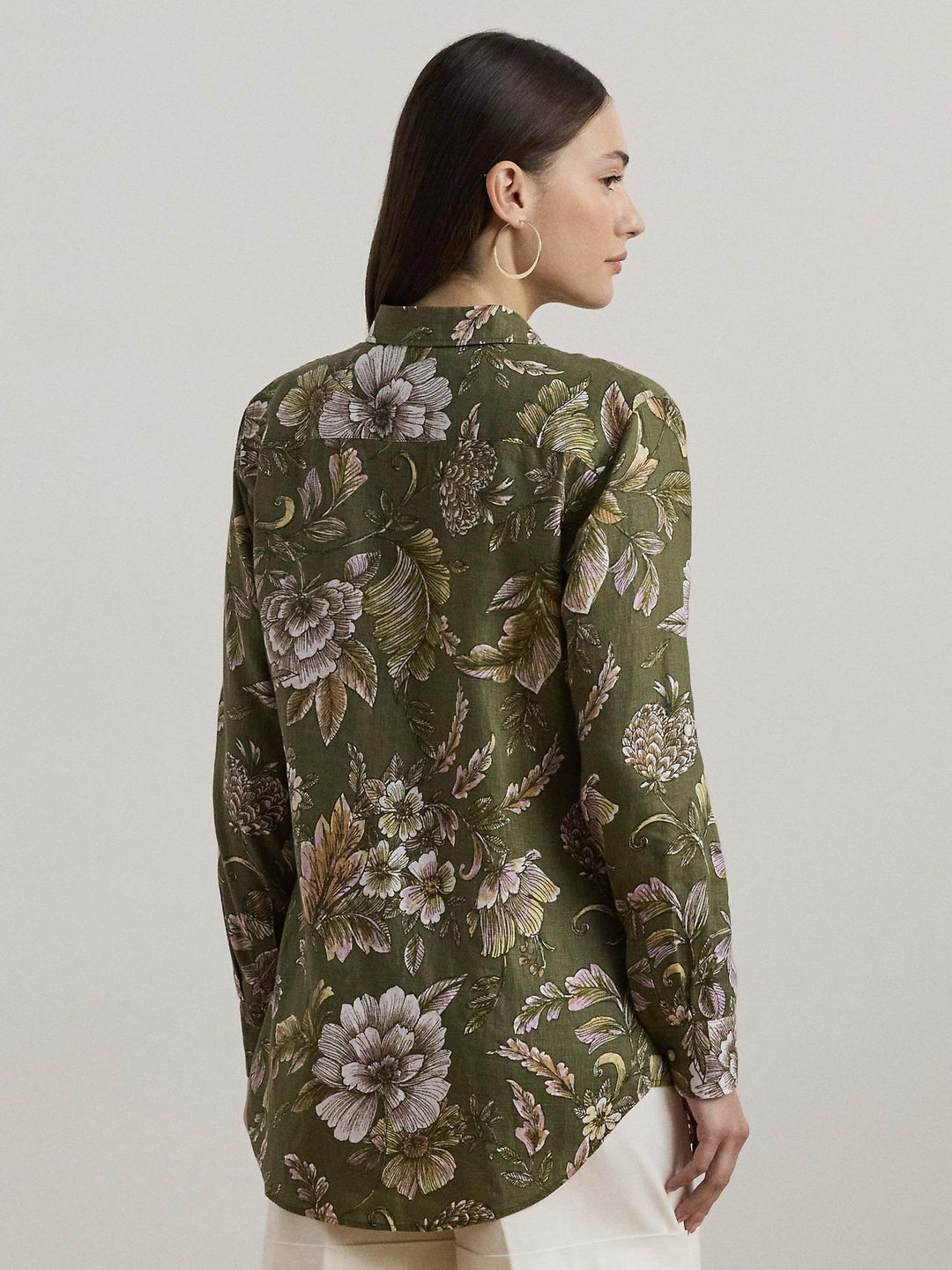 Floral Linen Shirt
