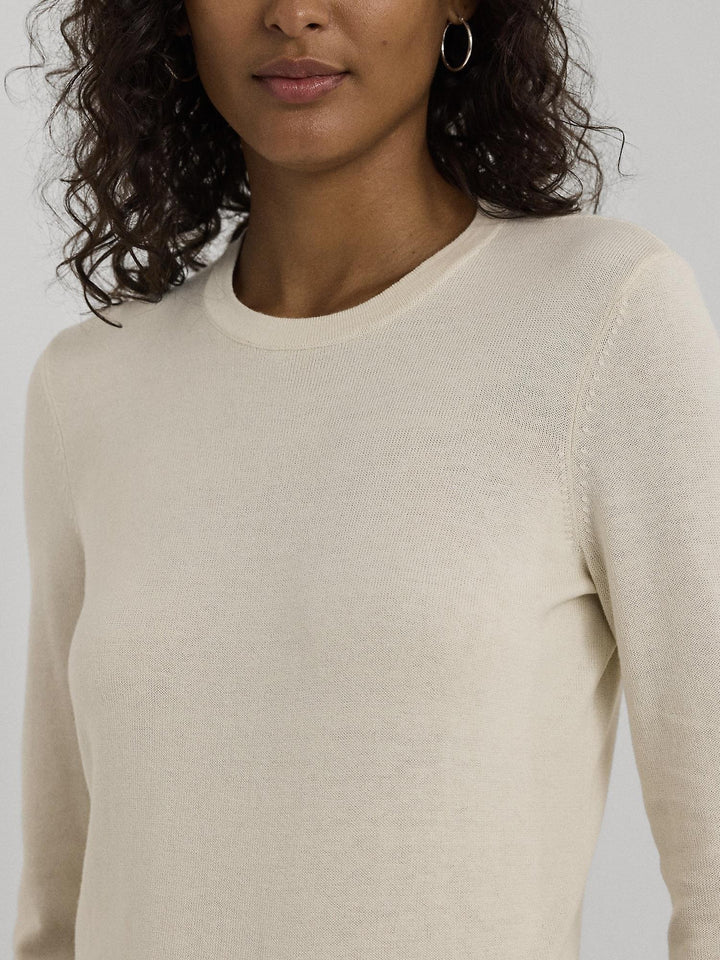 COTTON BLEND SWEATER