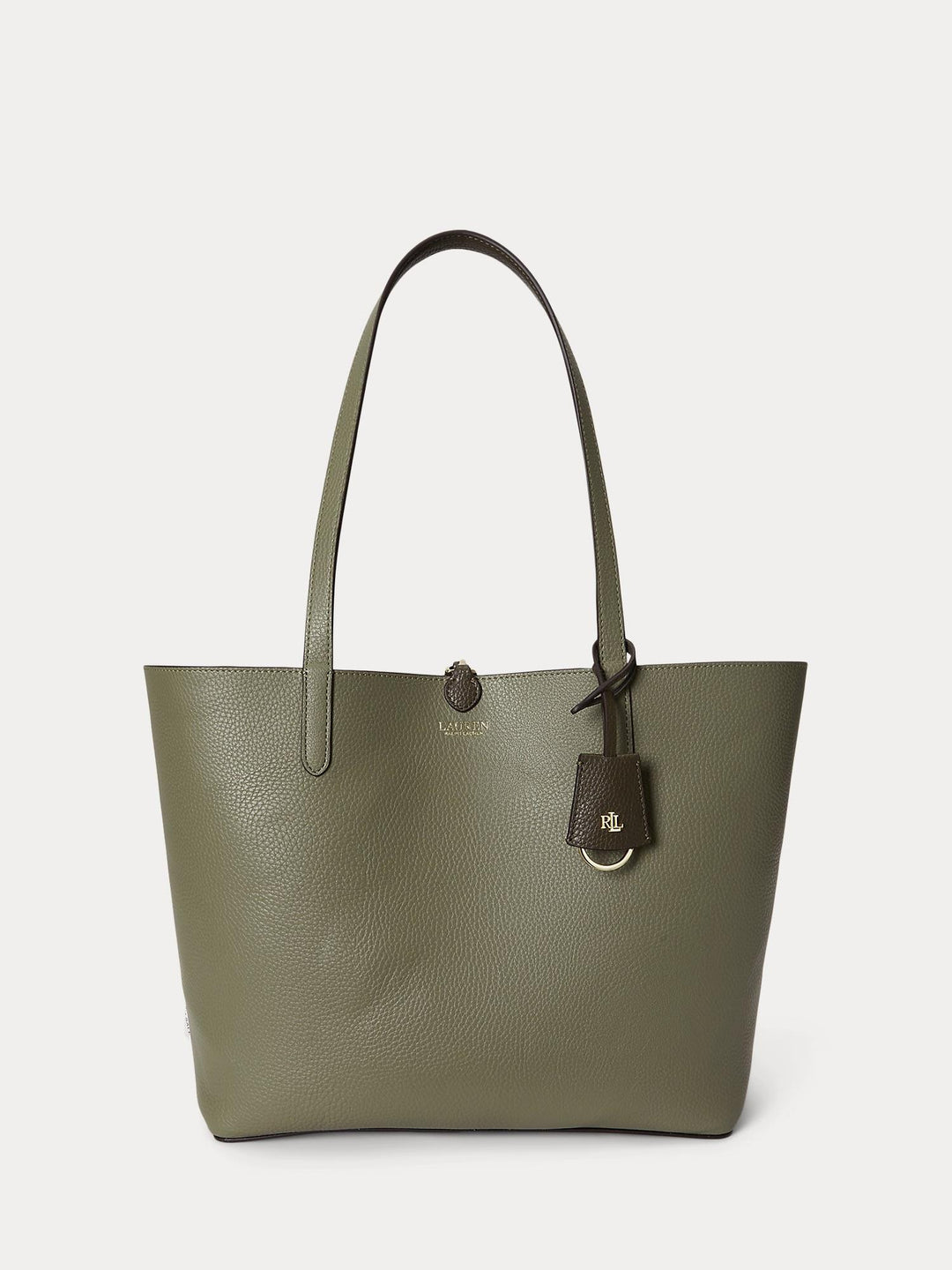 FAUX LEATHER LARGE REVERSIBLE TOTE BAG
