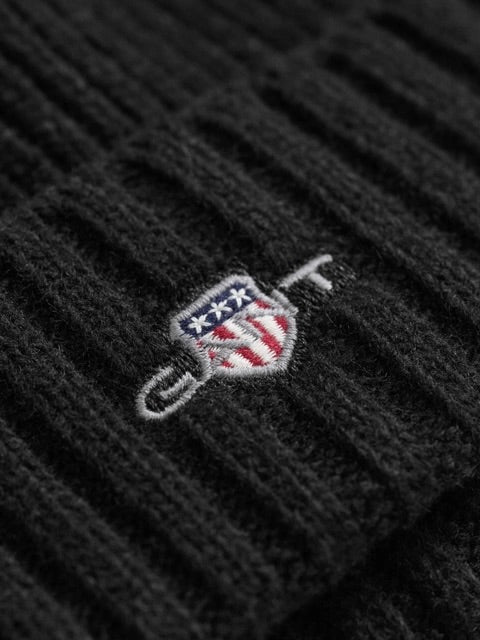 Shield wool beanie