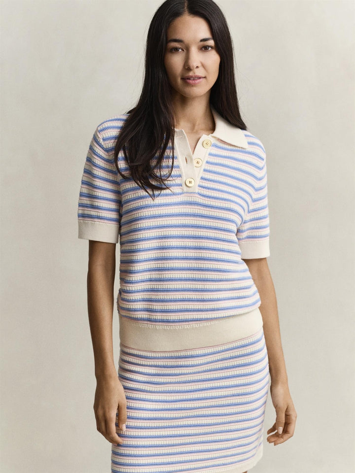 Textured Multistripe Rugger