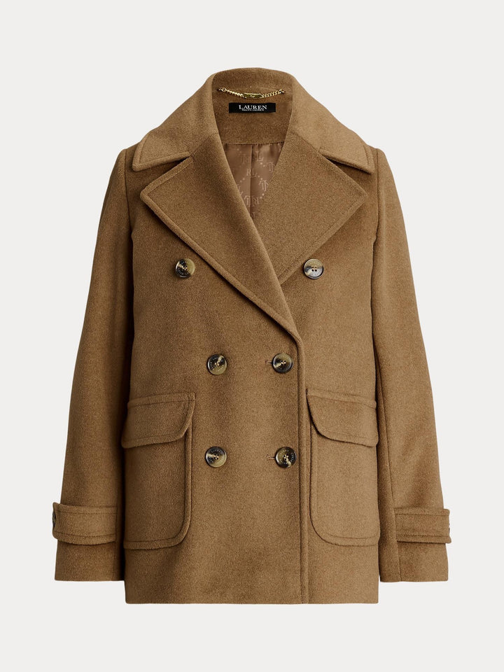 Wool Blend Peacoat