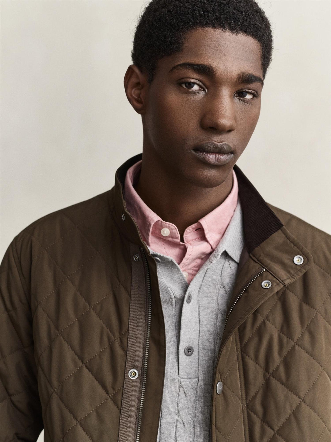 Quilted Mid Jacket