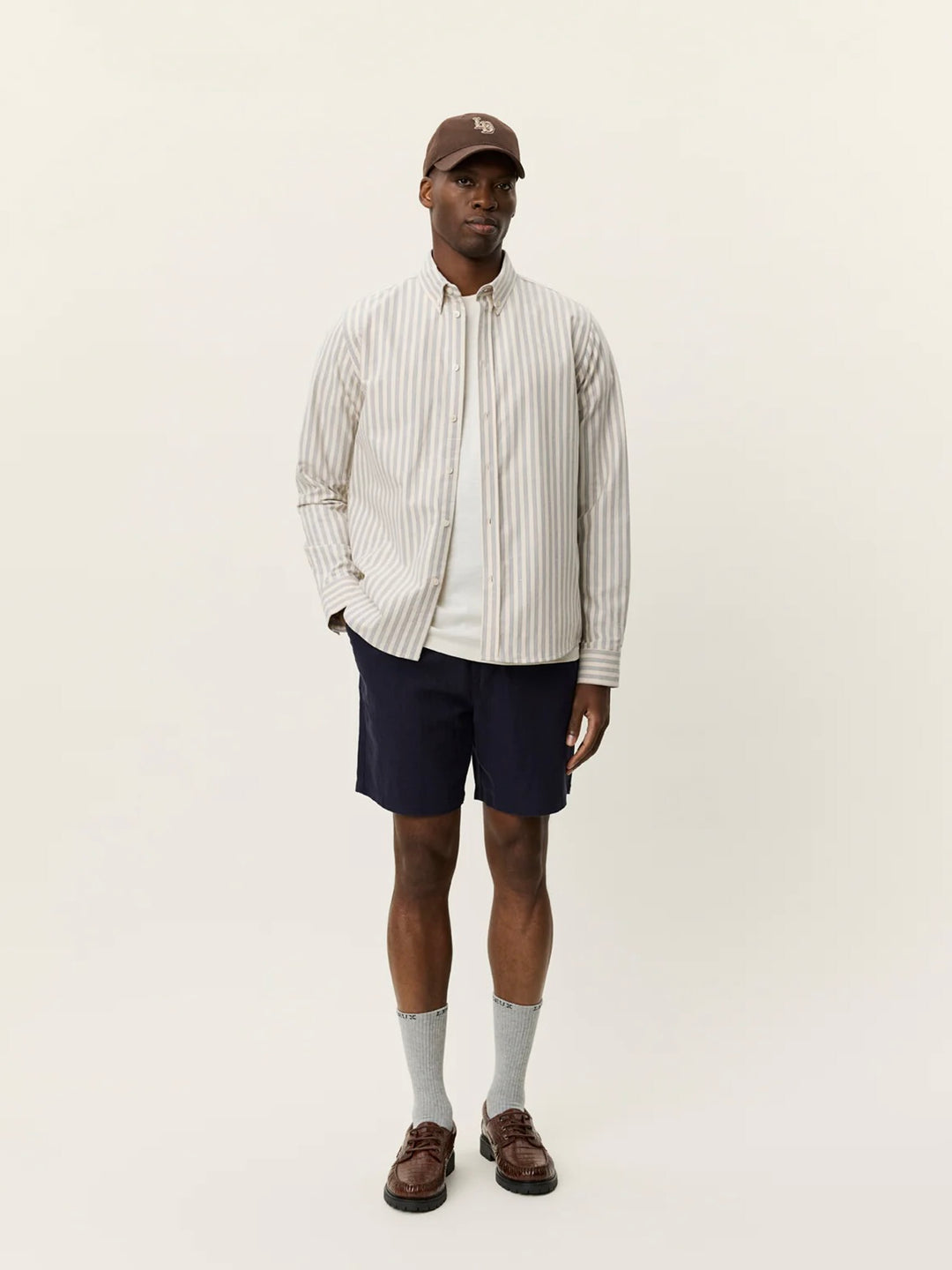 Konrad Striped Oxford