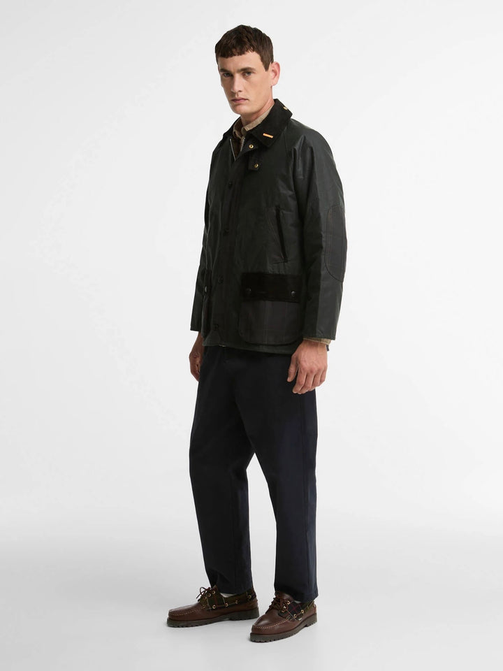 Icons Patch Bedale Wax Jacket