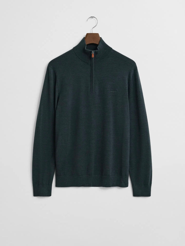 Extrafine Merino Wool Half Zip