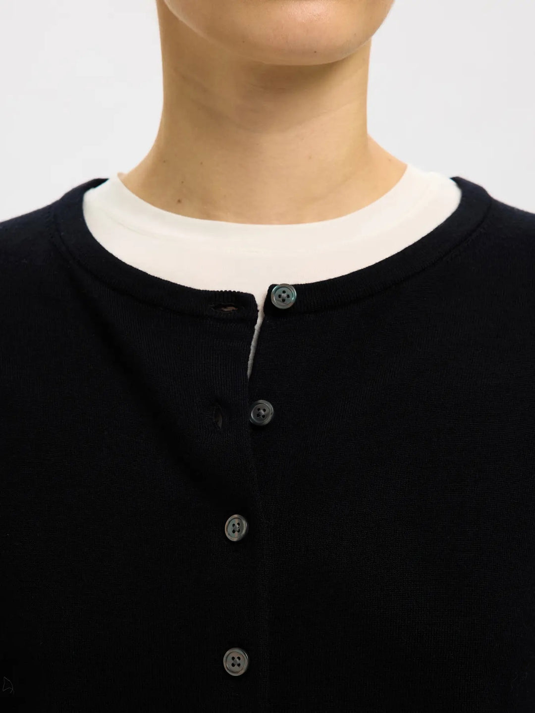 SLFThea LS Knit cardigan