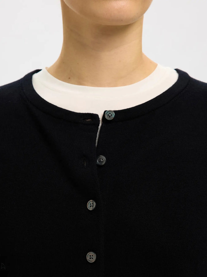 SLFThea LS Knit cardigan