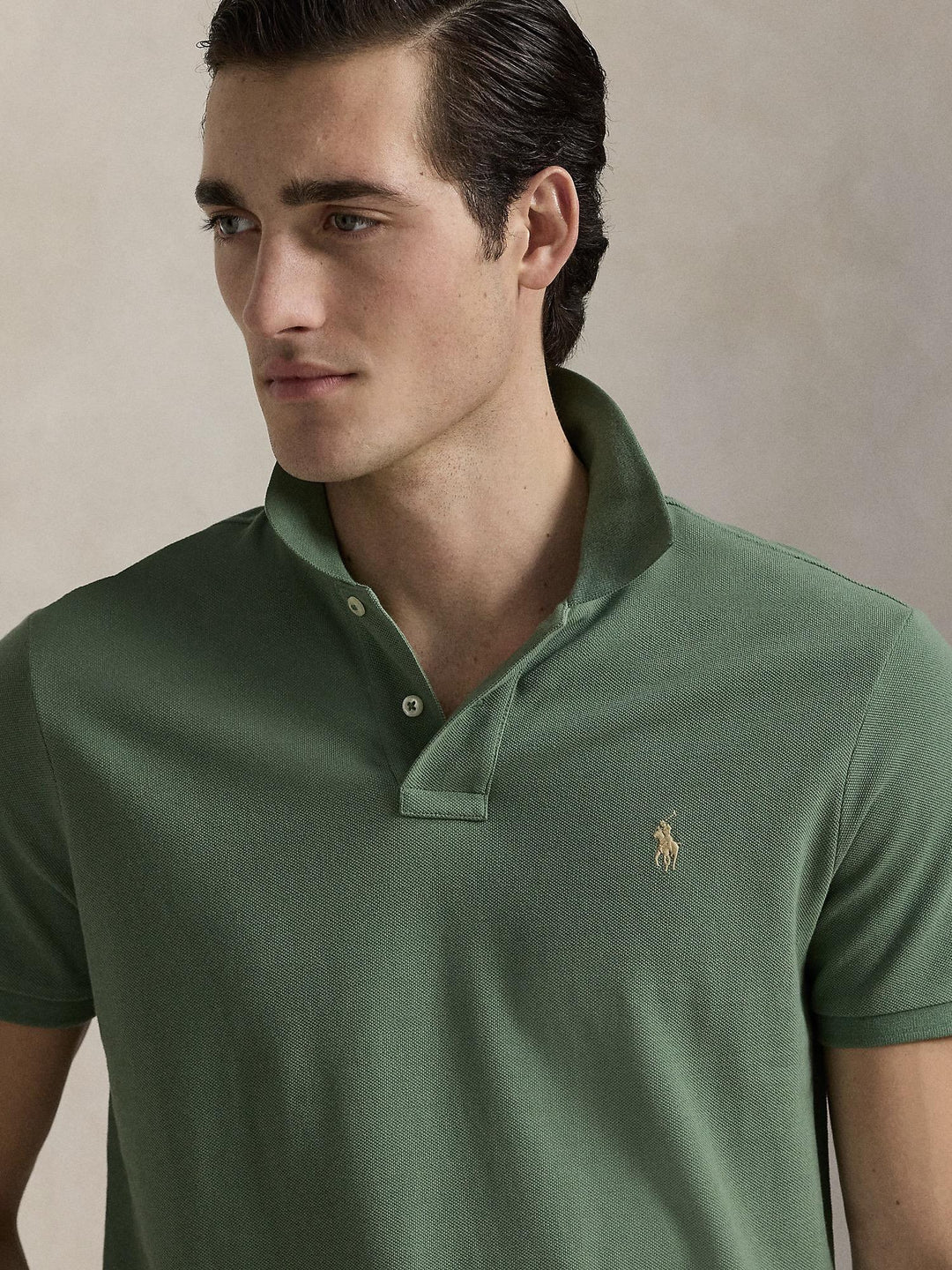 Custom slim fit mesh piqué