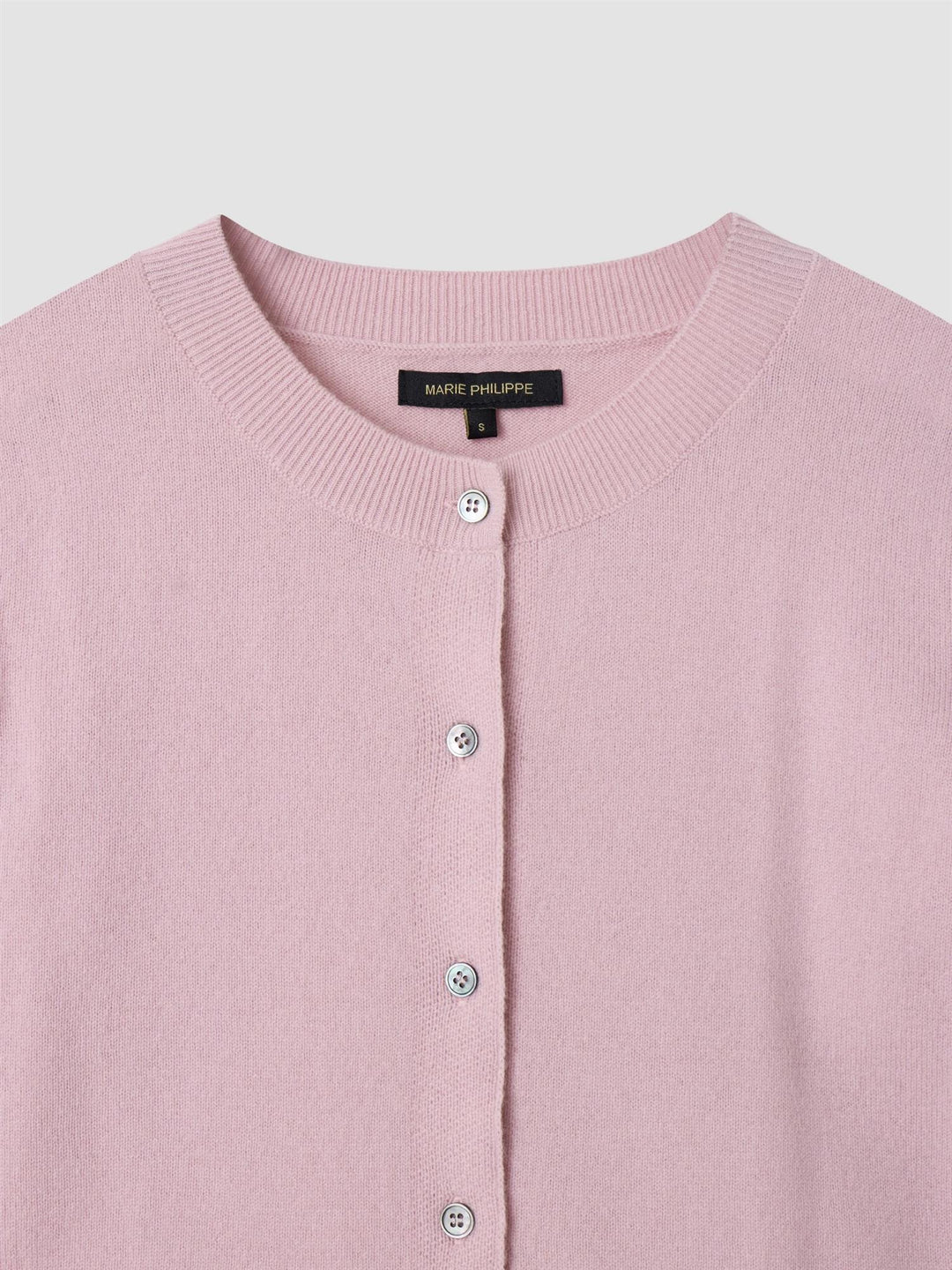 Vita merinocardigan
