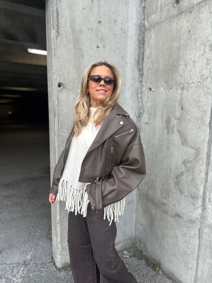 Tanya leather jacket