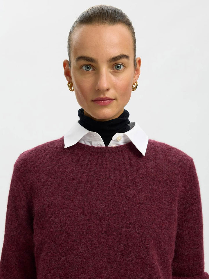 Slwlulu New Ls Knit O-Neck
