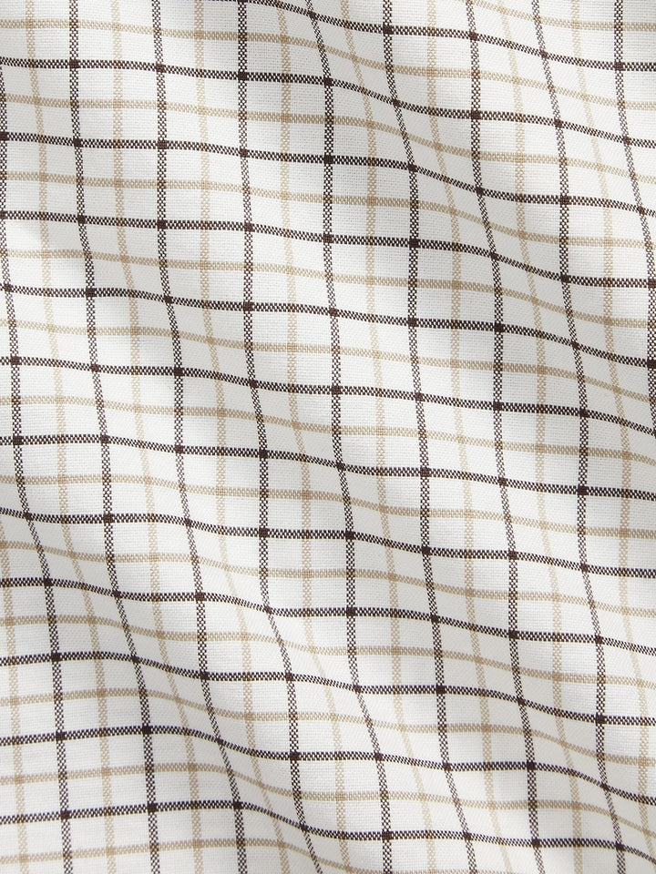 Custom fit tattersall oxford shirt