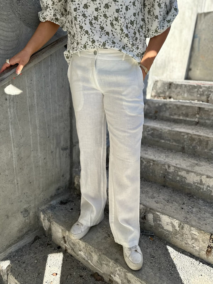 Classic linen pant