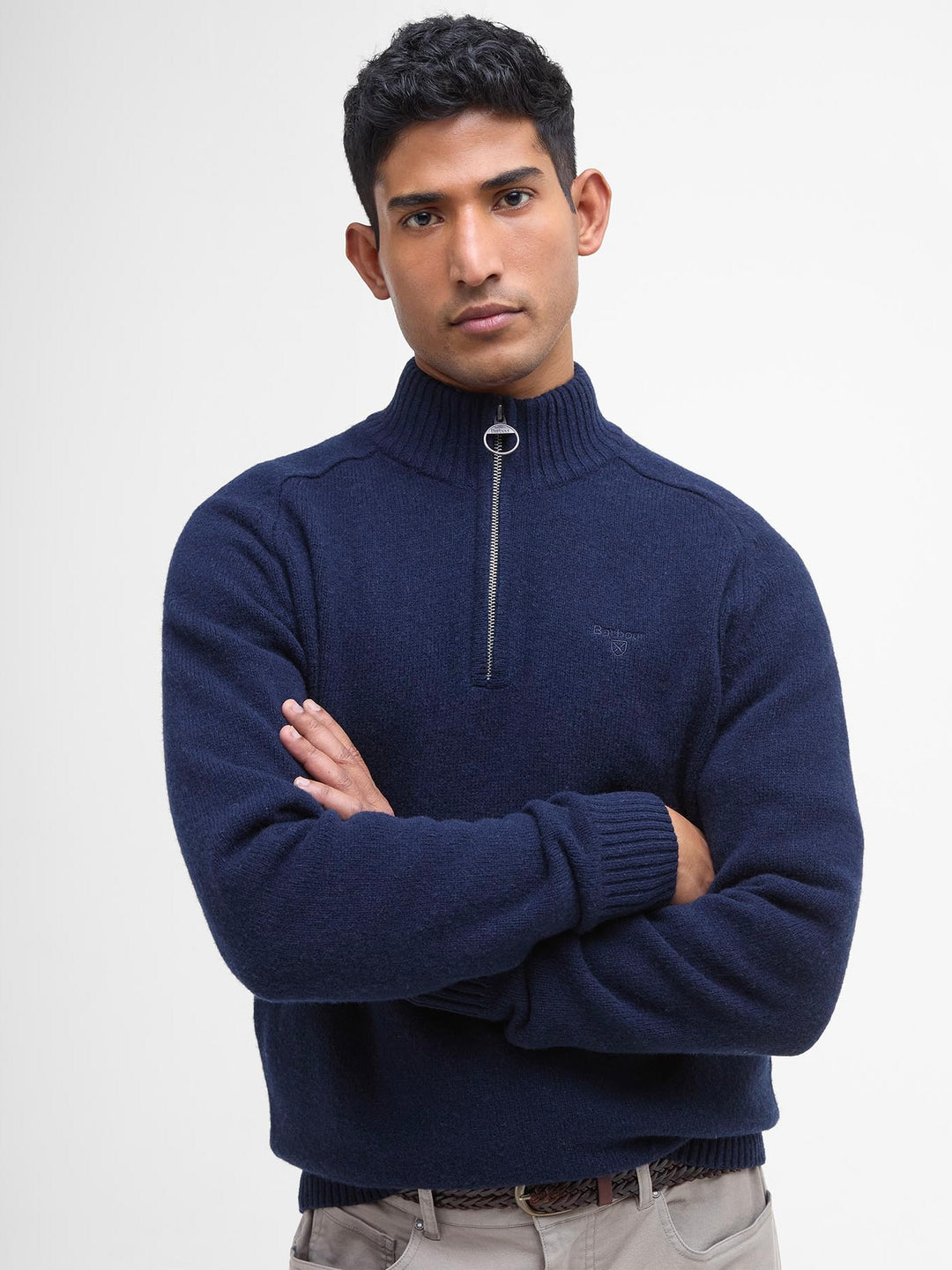 Grangetown Half Zip Knitted Jumper