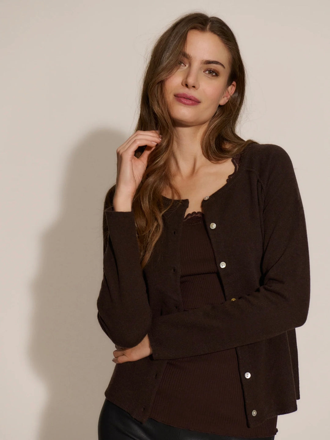 RWBabette silk U-neck
