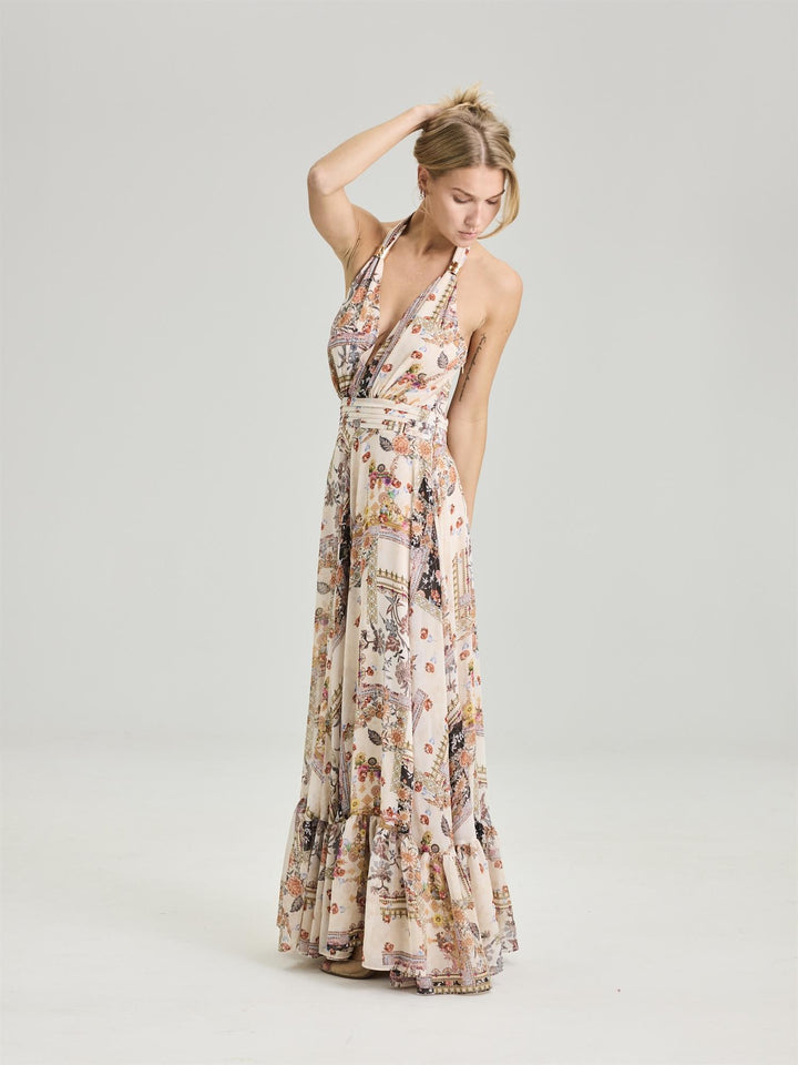 Pearl bohemian dress