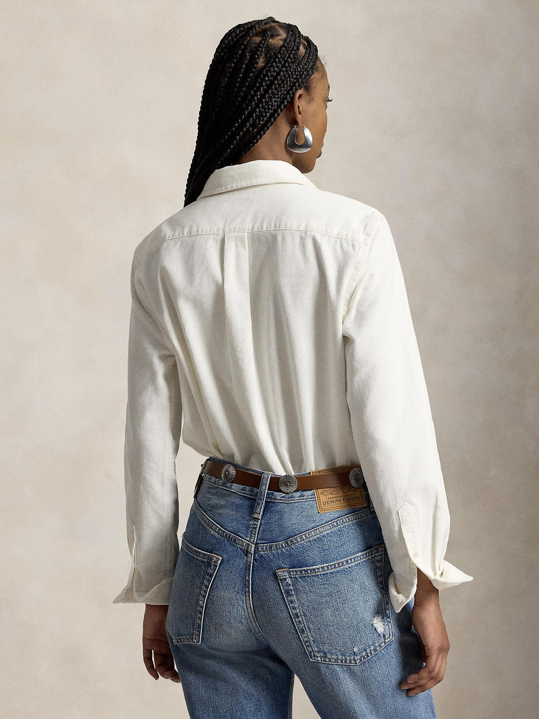 Cotton corduroy shirt