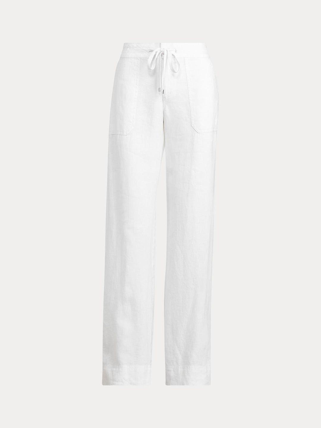 Wide leg linen pant