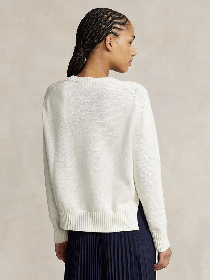 Cotton Crewneck Sweater