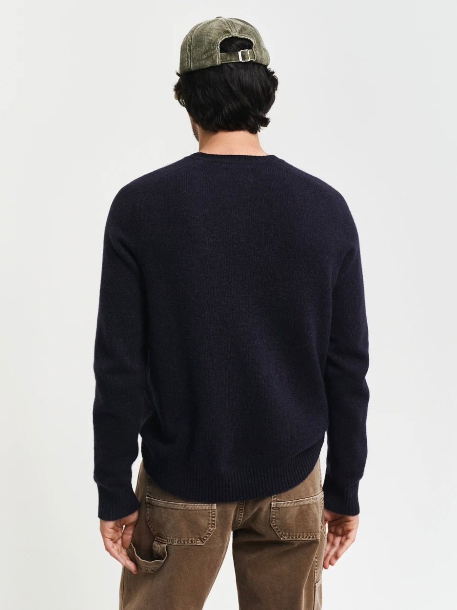 Wool Blend C-Neck