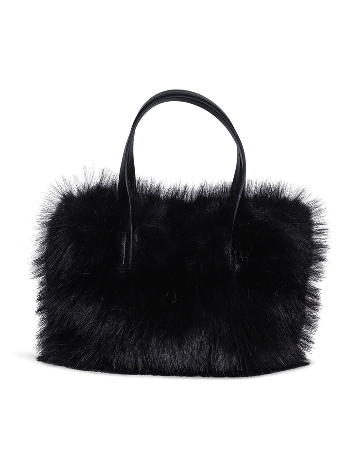 Faux Fur Crossbody Bag
