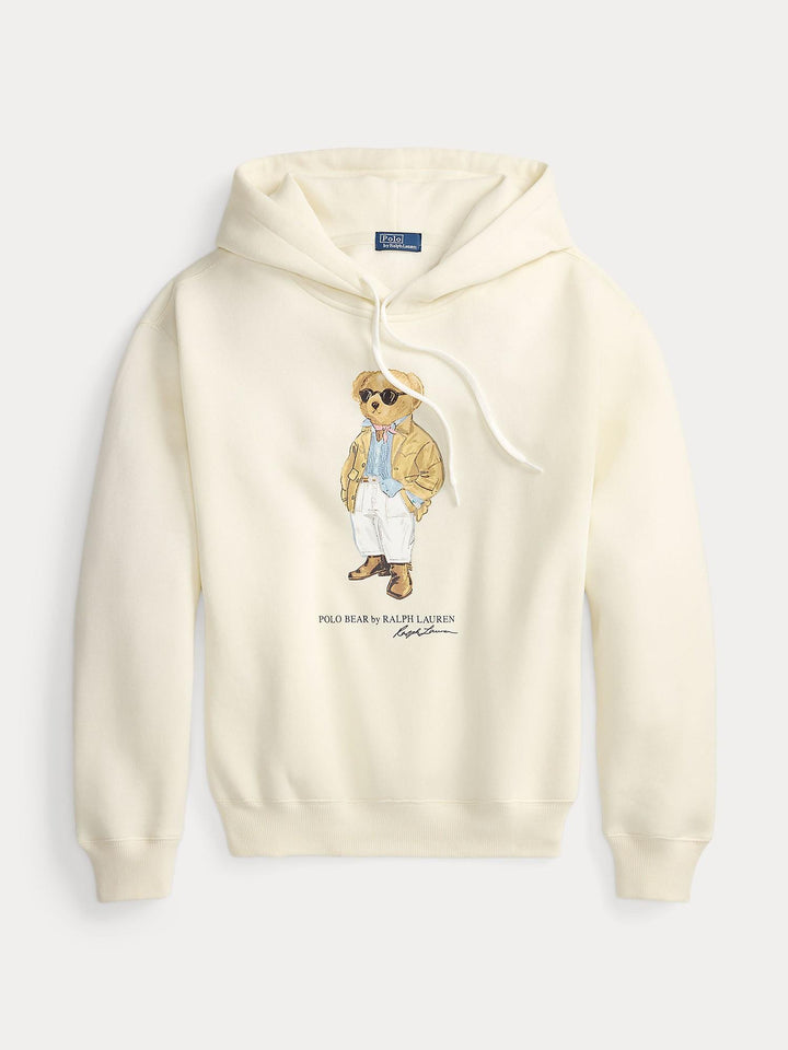 Polo bear fleece hoodie