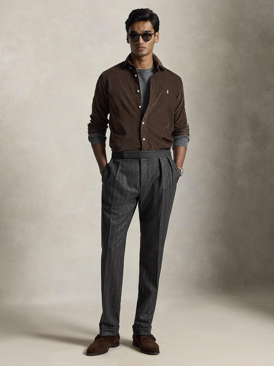 Custom Fit Corduroy Shirt