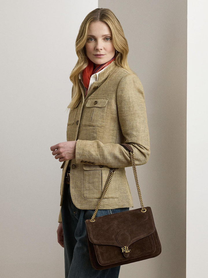 Suede medium Bradley convertible bag