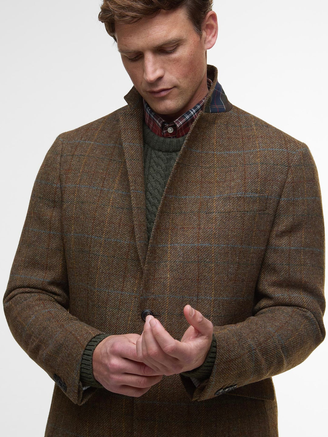 Sullivan Moons Check Blazer