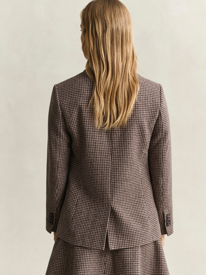 Reg Houndstooth Blazer