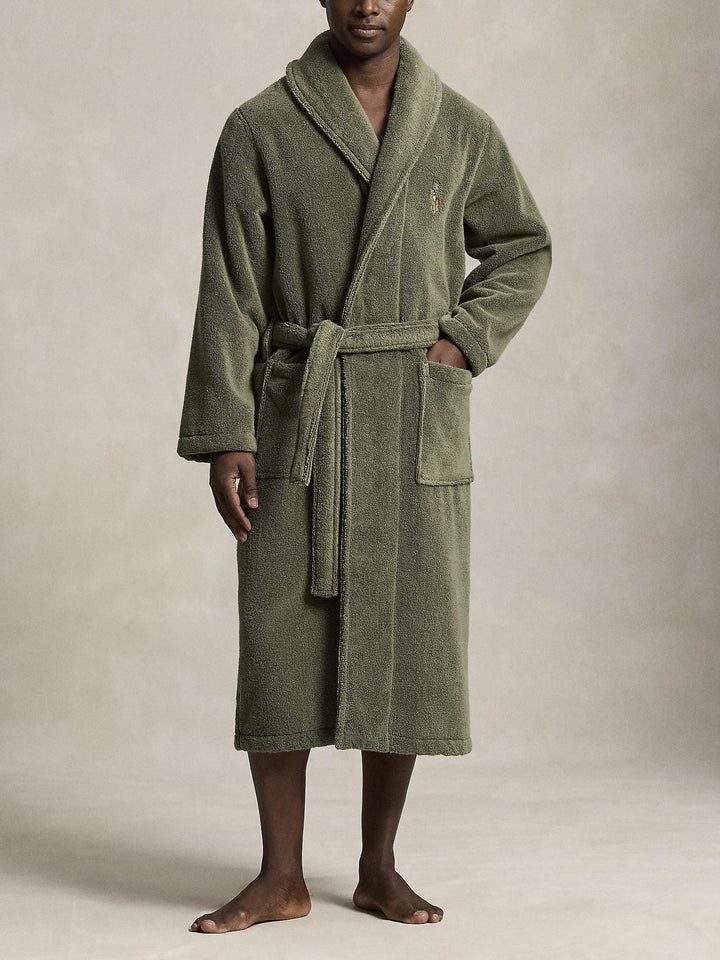 Shawl Collar Terry Robe