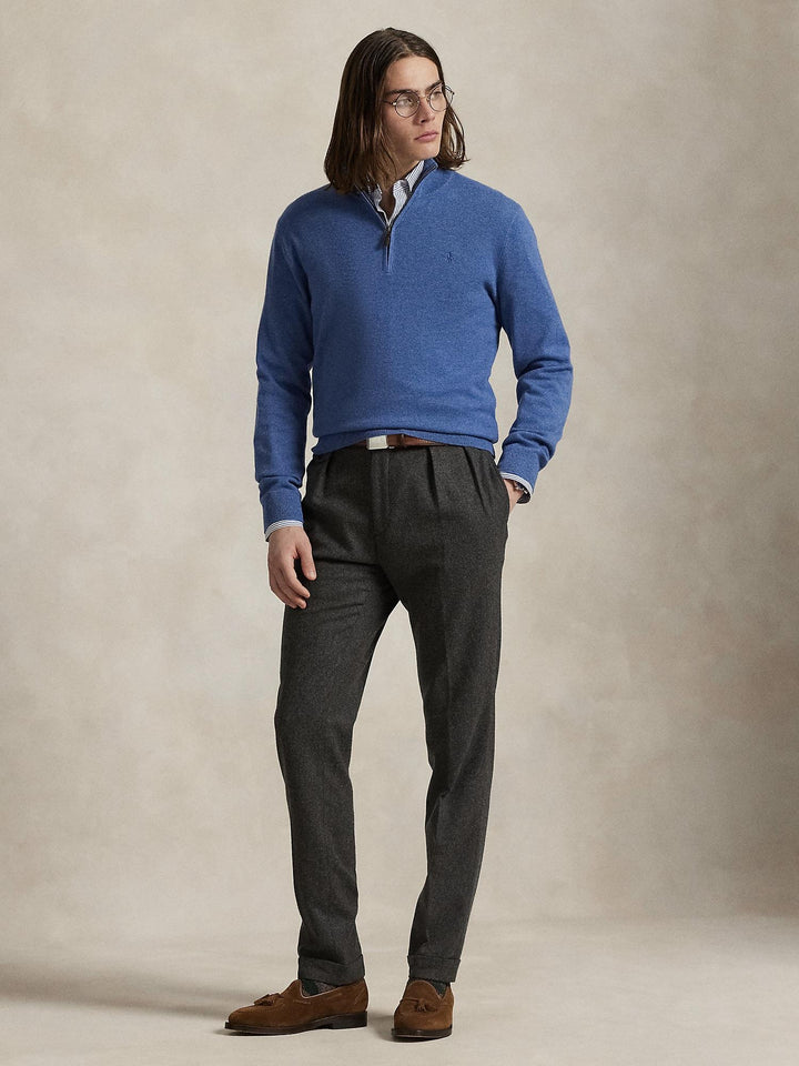 Wool Quarter Zip