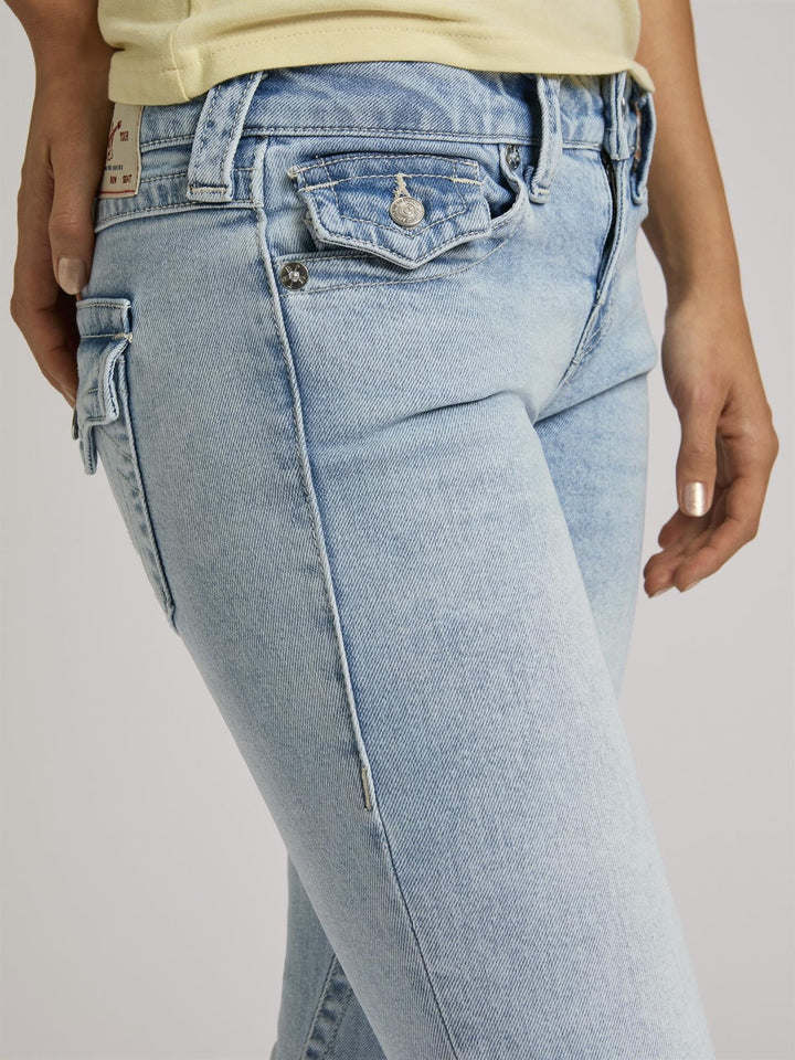 TRUE RELIGION JOEY LOW RISE FLARE