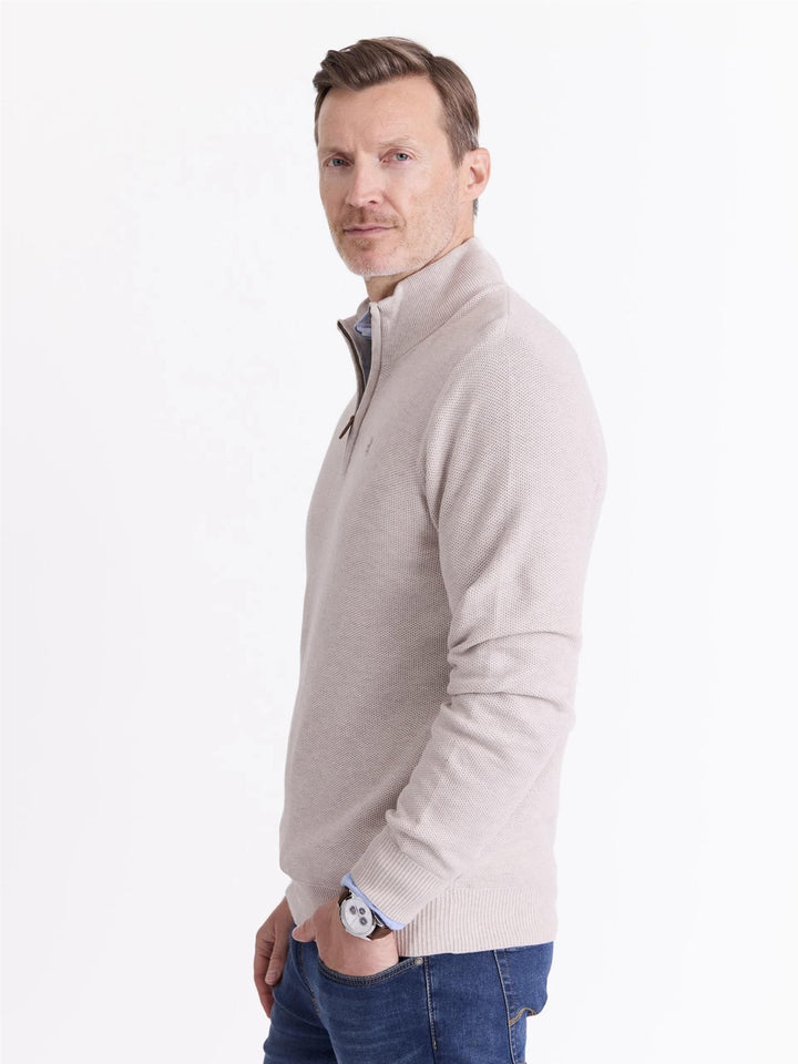 Maddison zip genser